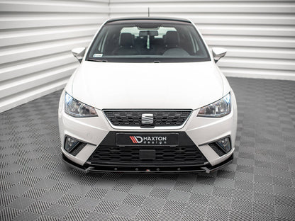 Maxton Design Seat Ibiza MK5 (2017-2021) Front Splitter V.1