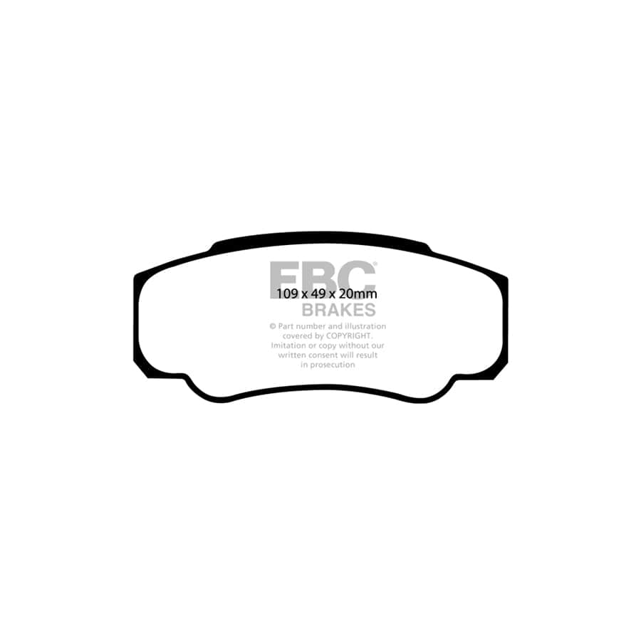 EBC PD40K618 Citroen Fiat Peugeot Ultimax Pad & Plain Disc Kit - Brembo Caliper 3 | ML Performance UK Car Parts