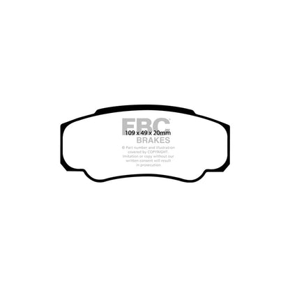 EBC PD40K618 Citroen Fiat Peugeot Ultimax Pad & Plain Disc Kit - Brembo Caliper 3 | ML Performance UK Car Parts