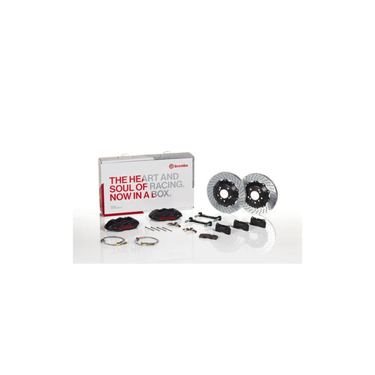 Brembo 2P1.8002AS BMW Rear GT-S 4-Pistons Drilled 2-piece Big Brake Kit 345x28mm (Inc. M3) | ML Performance UK Car Parts