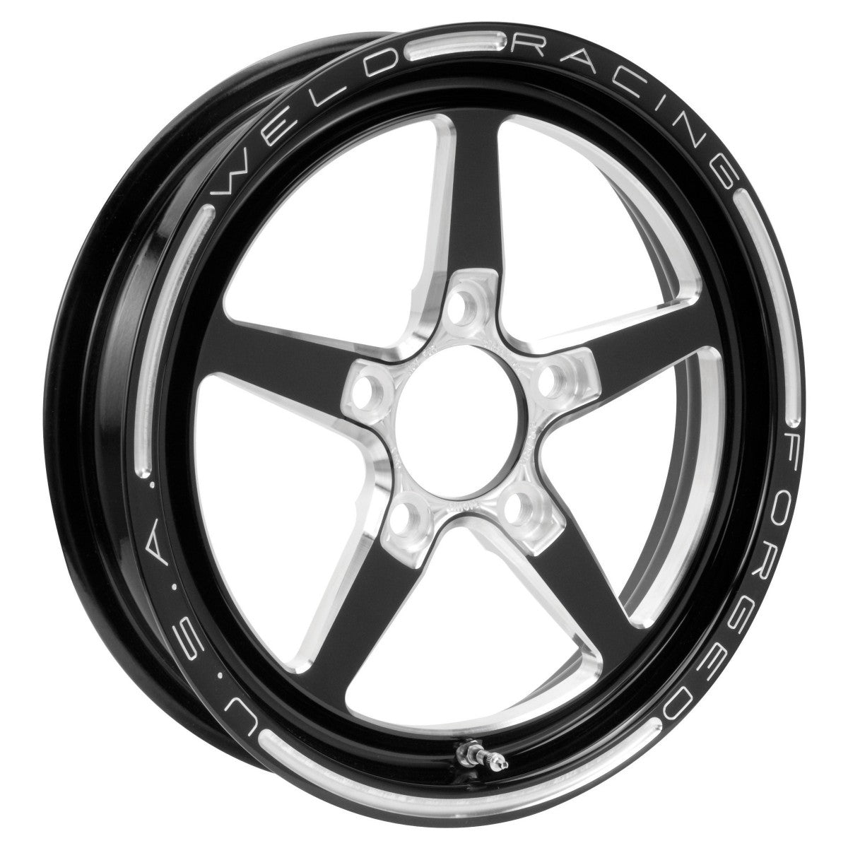 Weld 88B-15202 Alumastar Frontrunner Wheel 15x3.5 5x4.5 ET BS2.25 Black