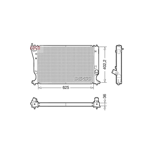 Denso DRM50132 Drm50132 Engine Radiator | ML Performance UK