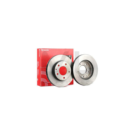 BREMBO 09.5180.41 Brake Disc for FIAT TIPO Internally Vented, Coated, with bolts/screws | ML Performance Car Parts
