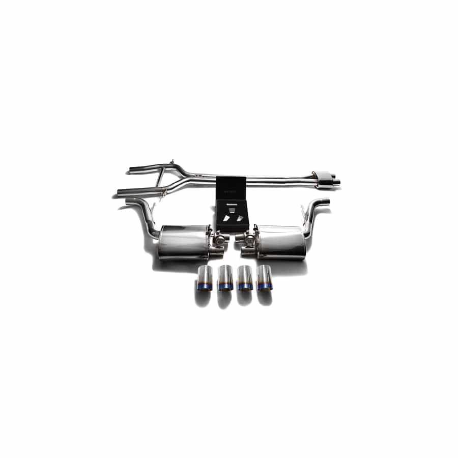 Armytrix P70N1-QS11B Valvetronic Exhaust System Porsche 970 Panamera | S | GTS 3.6/4.8L 2010-2013 with Quad Blue Coated 3.5" | ML Performance UK UK Car Parts