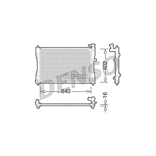 Denso DRM45033 Drm45033 Engine Radiator For Mitsubishi Colt | ML Performance UK