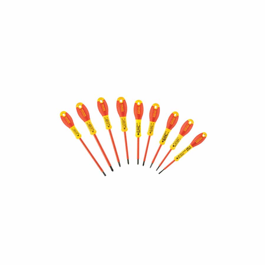 STANLEY® STA062573 FatMax® VDE Insulated Screwdriver Set, 10 Piece | ML Performance UK