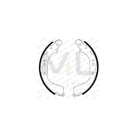 FERODO PREMIER FSB4105 Brake Shoe Set for NISSAN Patrol GR IV Off-Road (Y60, GR) with accessories | ML Performance Car Parts