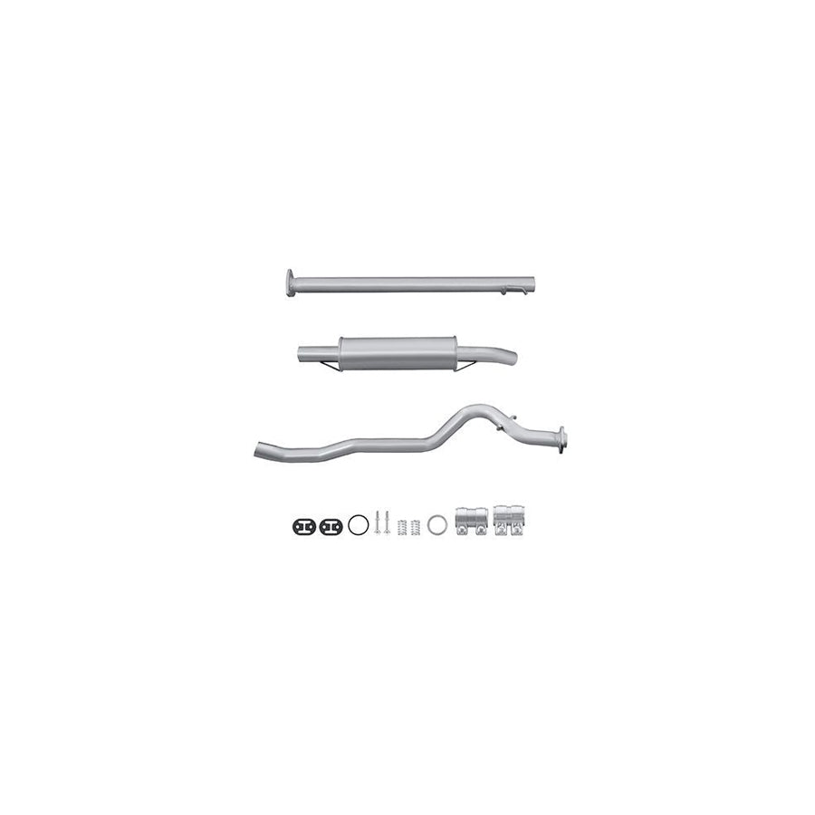 Hella 8LB 366 021-041 Front Silencer For Honda Cr-V I (RD)