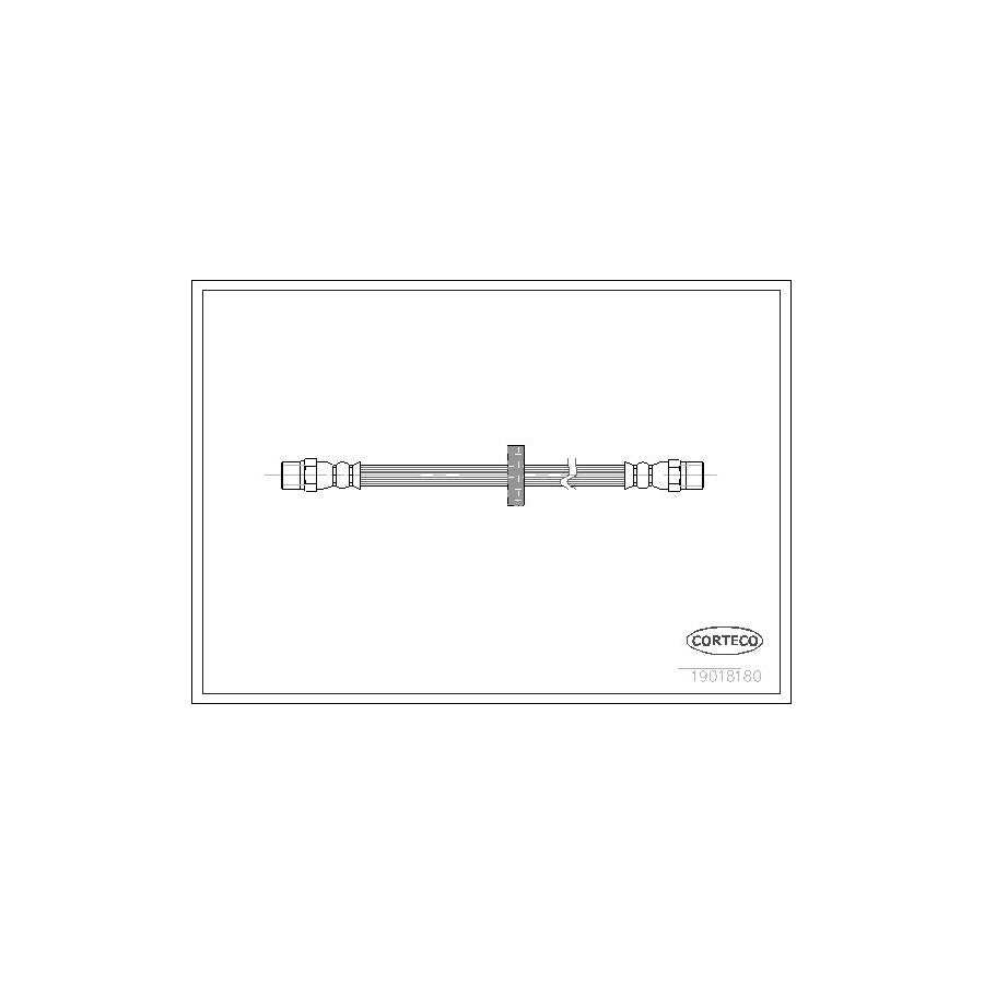 Corteco 19018180 Brake Hose | ML Performance UK