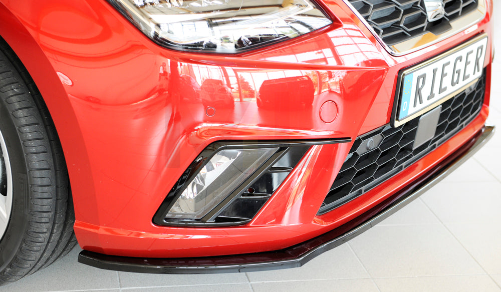 Rieger 00088165 SEAT KJ Front Splitter (Ibiza FR & Ibiza) 3 | ML Performance UK Car Parts