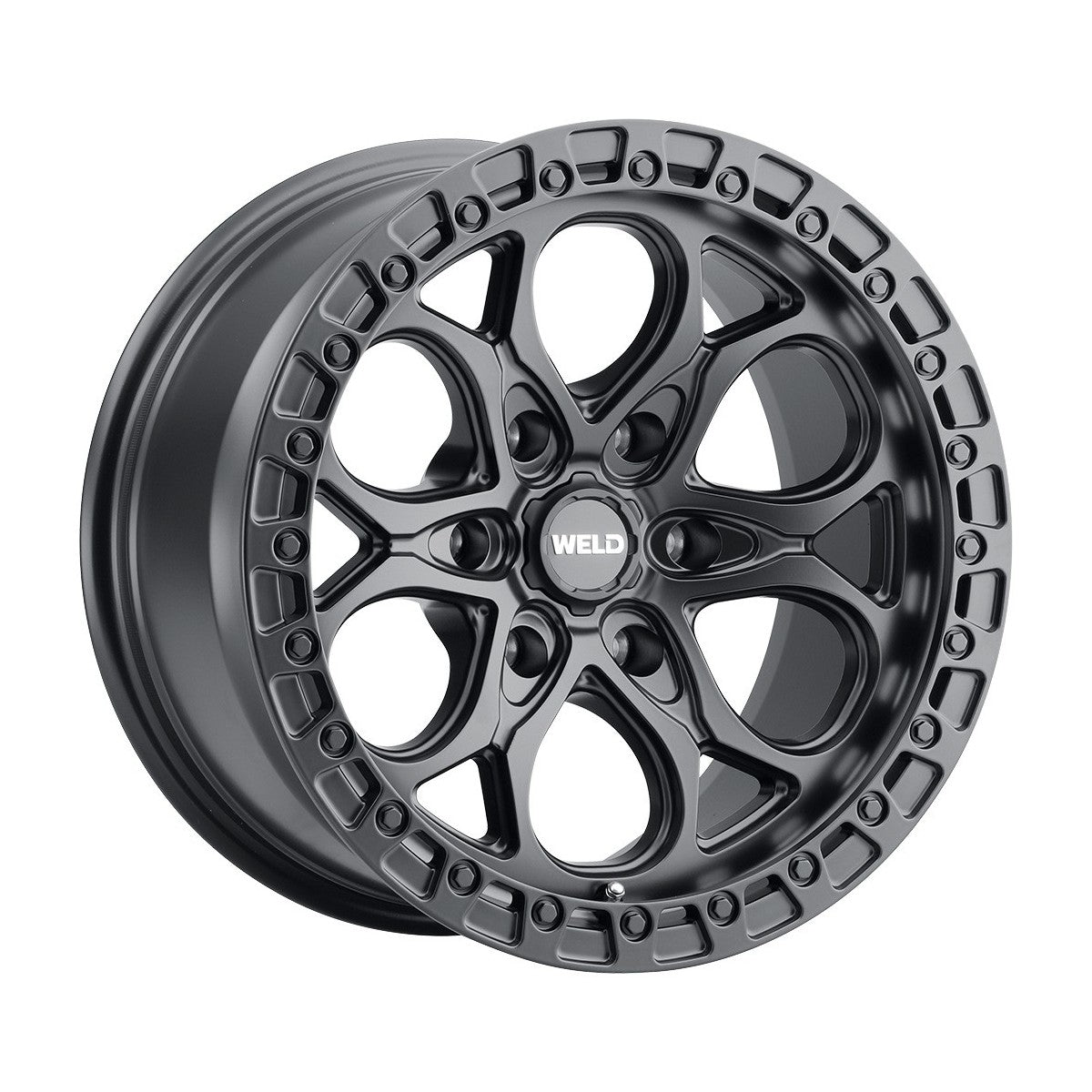 Weld W10879089450 Ledge 6 W108 Wheel 17x9 6x135 ET-12 BS4.5 Satin Black