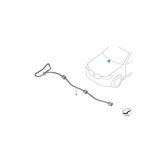 Genuine BMW 61667487715 G06 Nozzle Array Window Washing System (Inc. X6 40iX, X6 30dX & X6 M50iX) | ML Performance UK Car Parts