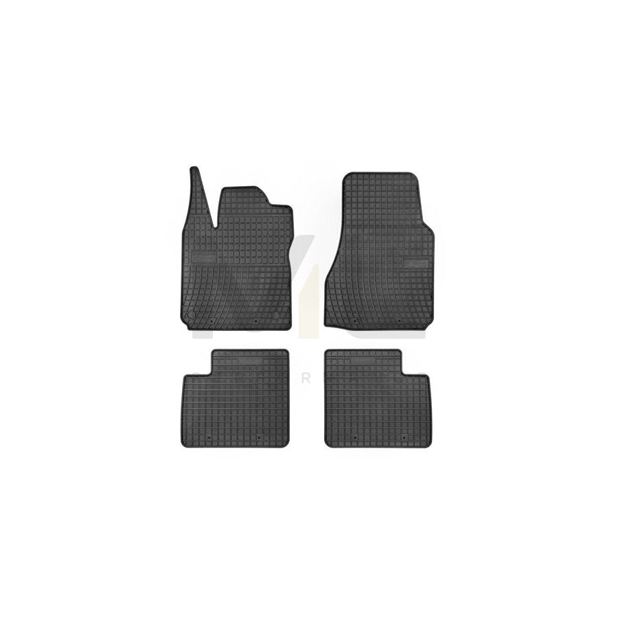 FROGUM Tailored 547198 Floor mat set for RENAULT Twingo II Hatchback Elastomer, Front and Rear, Quantity: 4, Black | ML Performance Car Parts