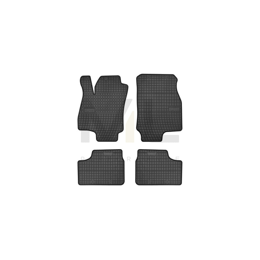 FROGUM Tailored 0696 Floor mat set for OPEL ASTRA Elastomer, Front and Rear, Quantity: 4, Black | ML Performance Car Parts