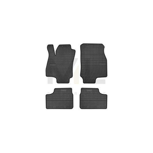 FROGUM Tailored 0696 Floor mat set for OPEL ASTRA Elastomer, Front and Rear, Quantity: 4, Black | ML Performance Car Parts
