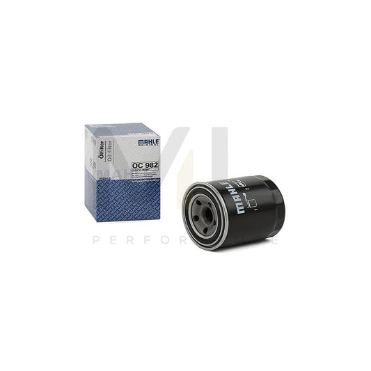 MAHLE ORIGINAL OC 982 Oil Filter Spin-on Filter, with one anti-return valve | ML Performance Car Parts