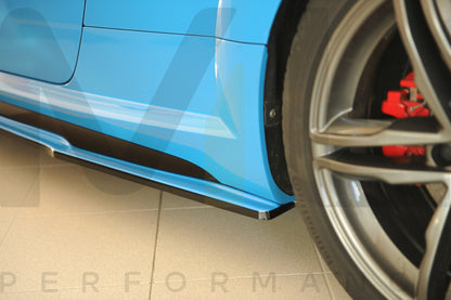 Rieger 00055186 Audi 8J-FV 8S Side Skirt Splitter (TT, TTS & TTRS) 3 | ML Performance UK Car Parts