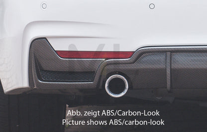 Rieger 00088072 BMW 4 Series F32 F33 F36 Rear Diffuser 4 | ML Performance UK Car Parts