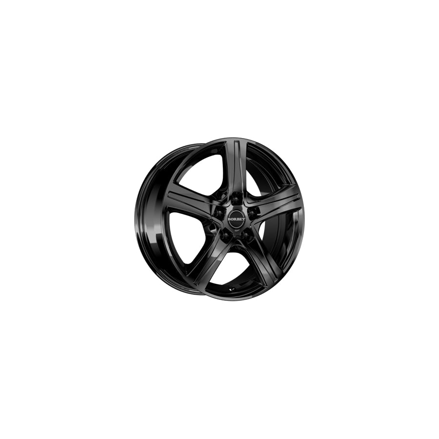 Borbet CWD 7x17 ET51 CWD 70751112566,5BG Glossy Black Wheel | ML Performance UK Car Parts