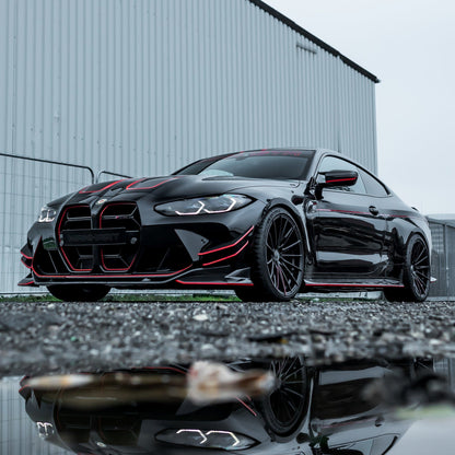 MANHART FOR BMW 4 SERIES  YIDO PERFORMANCE FORGED+ 1 RIM SET  MATTE BLACK