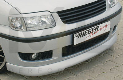 Rieger 00047040 VW 6N Polo Mk4 Front Splitter 3 | ML Performance UK Car Parts