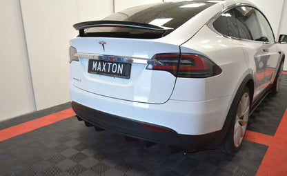 Maxton Design Tesla Model X Spoiler Cap V.2