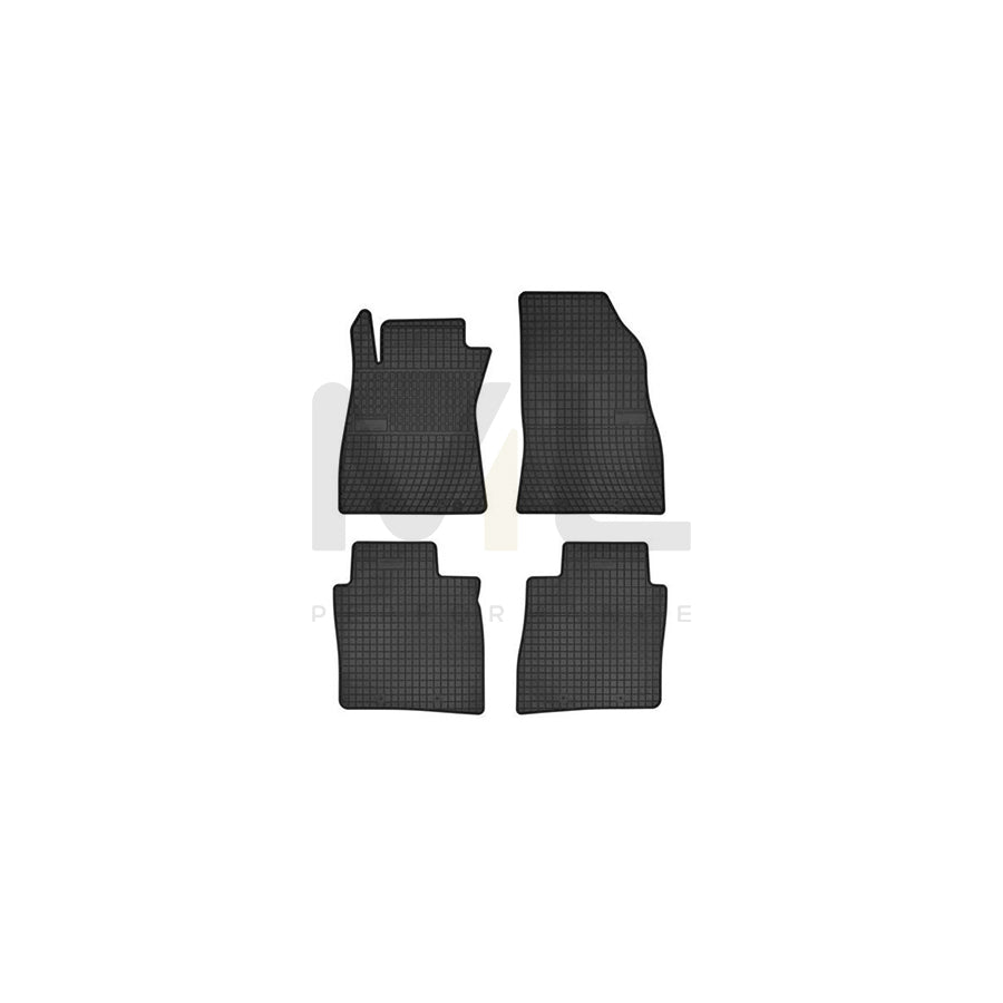 FROGUM Tailored 542681 Floor mat set for NISSAN Pulsar Hatchback (C13) Elastomer, Front and Rear, Quantity: 4, Black | ML Performance Car Parts