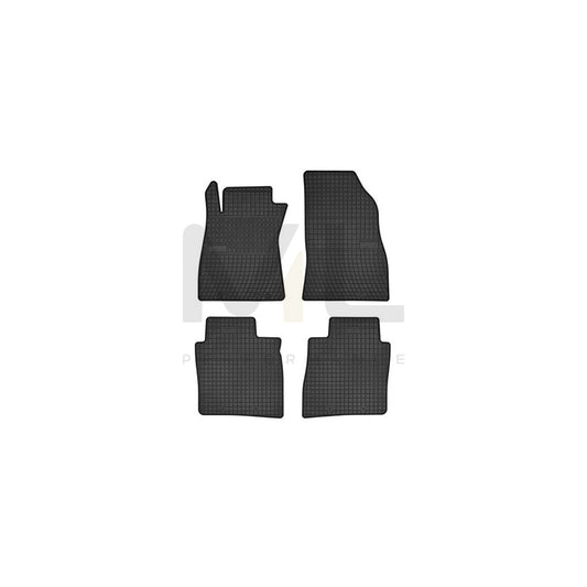 FROGUM Tailored 542681 Floor mat set for NISSAN Pulsar Hatchback (C13) Elastomer, Front and Rear, Quantity: 4, Black | ML Performance Car Parts