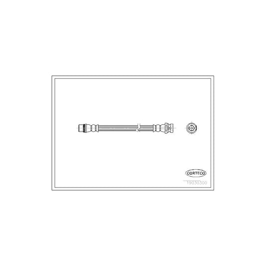 Corteco 19030300 Brake Hose | ML Performance UK