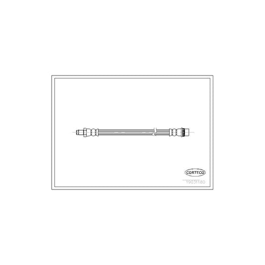 Corteco 19031180 Brake Hose | ML Performance UK