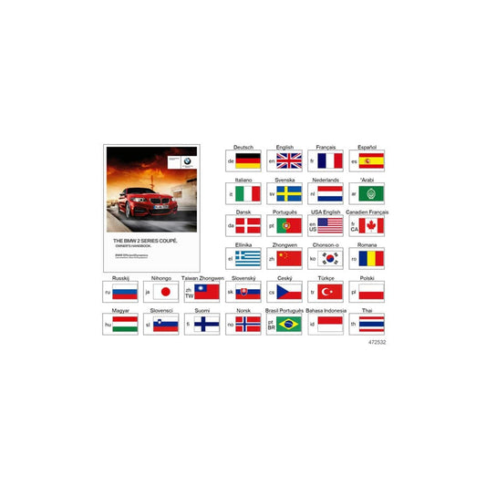 Genuine BMW 01402925432 Owner's Manual For F22 With Idrive SV (Inc. 225d, 218d & M235iX) | ML Performance UK Car Parts