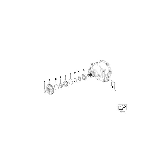 Genuine BMW 23008419611 Shaft Seal 35X55X7 FKM (Inc. M6 GT3) | ML Performance UK