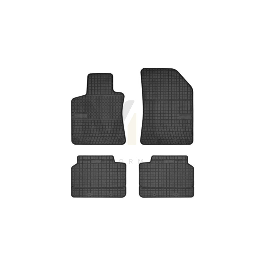 FROGUM Tailored 0646 Floor mat set for PEUGEOT 308 II Hatchback Elastomer, Front and Rear, Quantity: 4, Black | ML Performance Car Parts