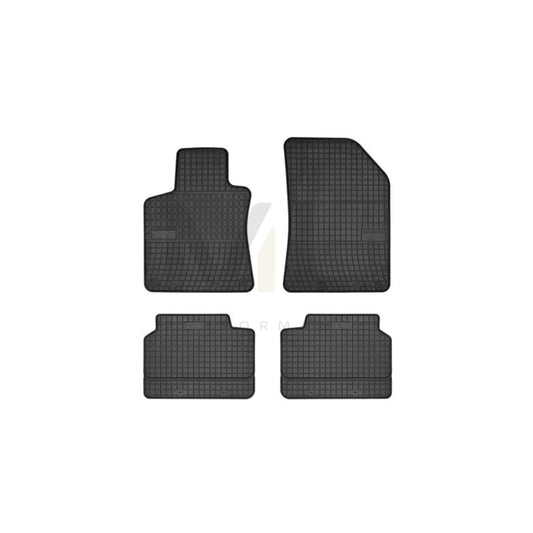 FROGUM Tailored 0646 Floor mat set for PEUGEOT 308 II Hatchback Elastomer, Front and Rear, Quantity: 4, Black | ML Performance Car Parts