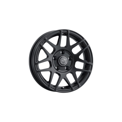 Forgestar F1727C071N28 17x5 F14 Drag Semi Concave 5x115 ET-28 BS1.9 Satin Black Drag Racing Wheel