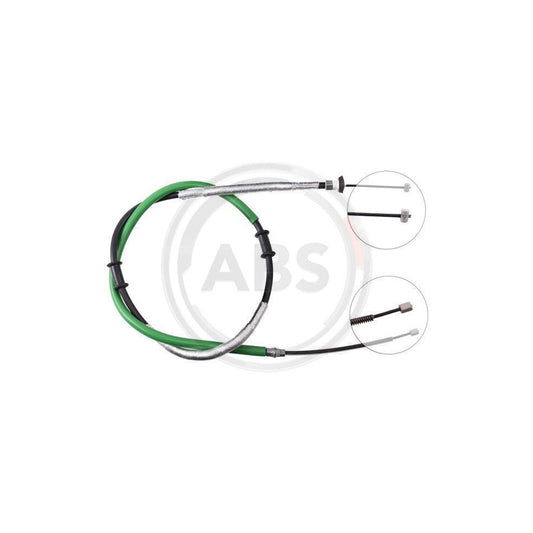 A.B.S. K18078 Hand Brake Cable For Fiat Doblo I Estate (119, 223)