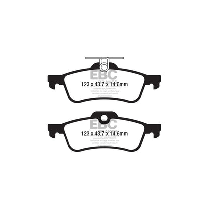 EBC PD40K840 Honda Civic Ultimax Pad & Plain Disc Kit - ATE Caliper 3 | ML Performance UK Car Parts