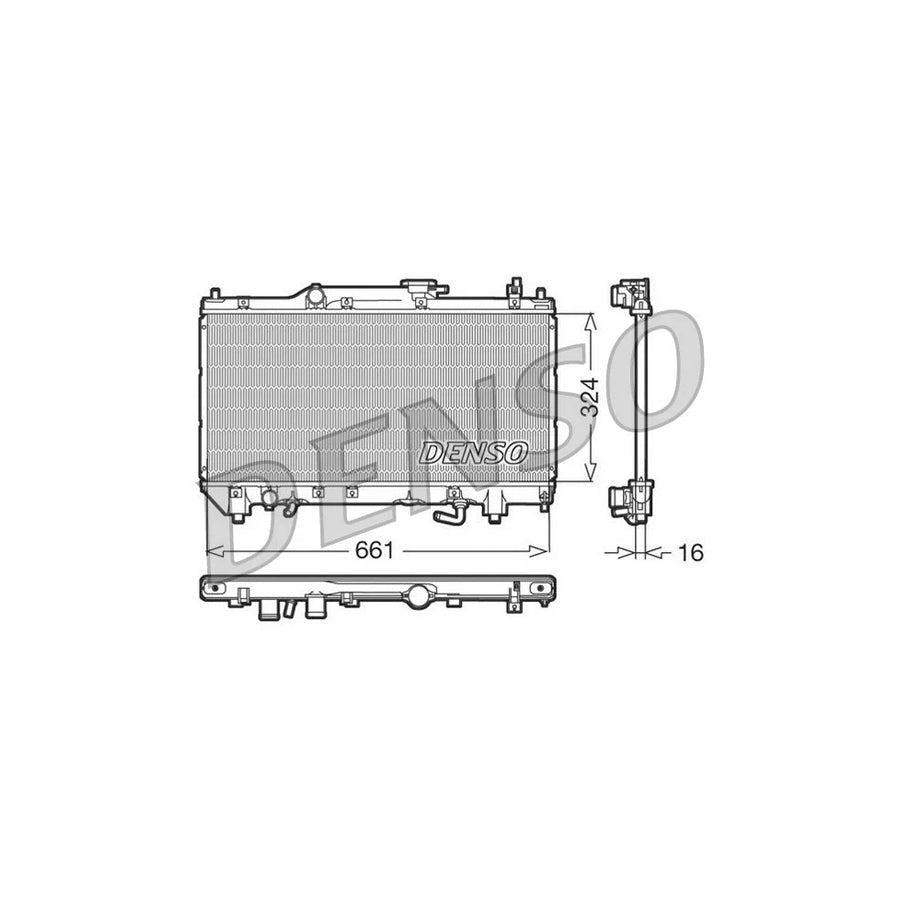 Denso DRM50017 Drm50017 Engine Radiator For Toyota Avensis | ML Performance UK
