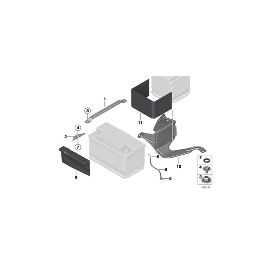 Genuine BMW 61219357941 F23 Grommet (Inc. 228iX, 228i & M235iX) | ML Performance UK Car Parts