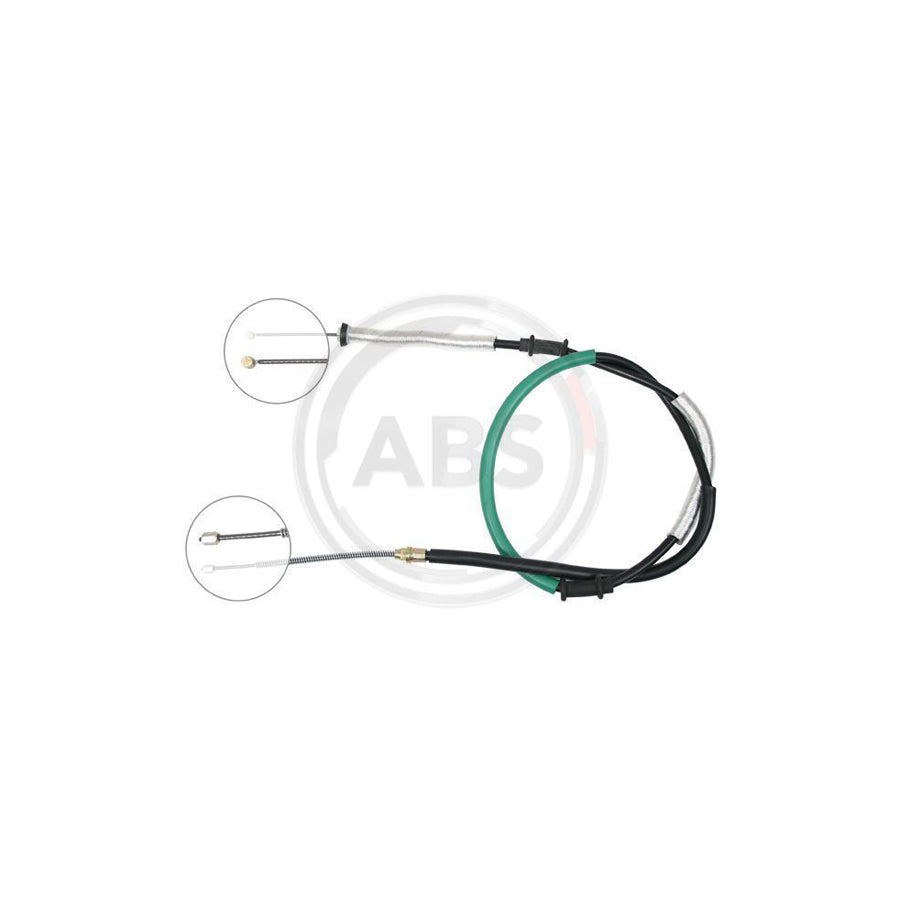 A.B.S. K18067 Hand Brake Cable For Fiat Doblo I Estate (119, 223)