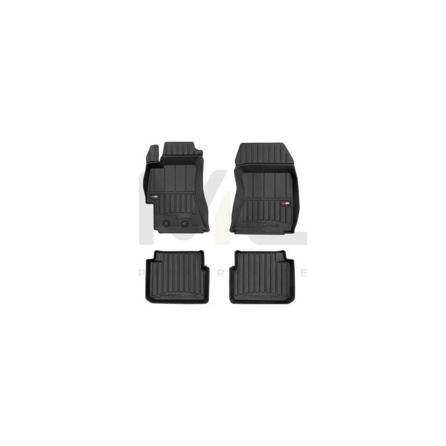 FROGUM Tailored, ProLine 3D426603 Floor mat set for SUBARU Impreza III Hatchback (GR, GH, G3) Elastomer, Front and Rear, Quantity: 4, Black | ML Performance Car Parts