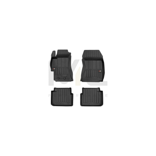 FROGUM Tailored, ProLine 3D426603 Floor mat set for SUBARU Impreza III Hatchback (GR, GH, G3) Elastomer, Front and Rear, Quantity: 4, Black | ML Performance Car Parts