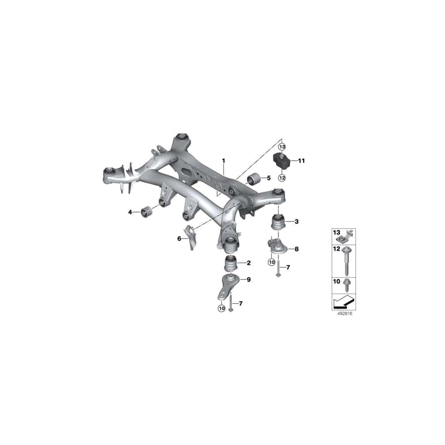 Genuine BMW 33306881820 G29 Radius Rod, Front Right (Inc. Z4) | ML Performance UK Car Parts