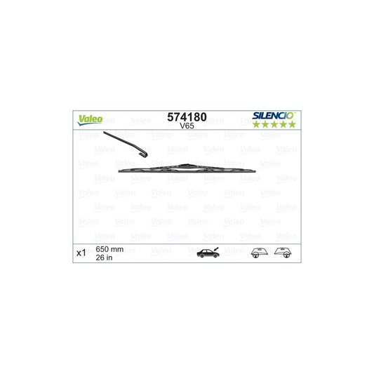 Valeo 574180 Wiper Blade | ML Performance UK Car Parts