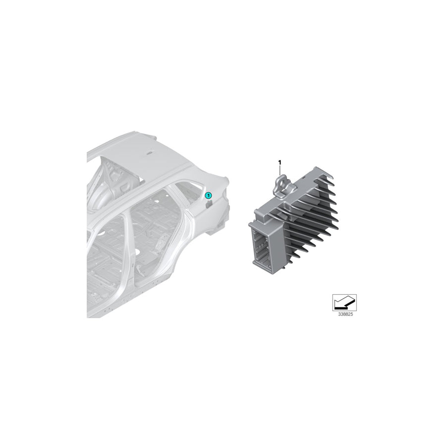 Genuine BMW 65128705940 F39 Control Unit With Active Sound Design (Inc. Cooper SD, JCW & Cooper S ALL4) | ML Performance UK