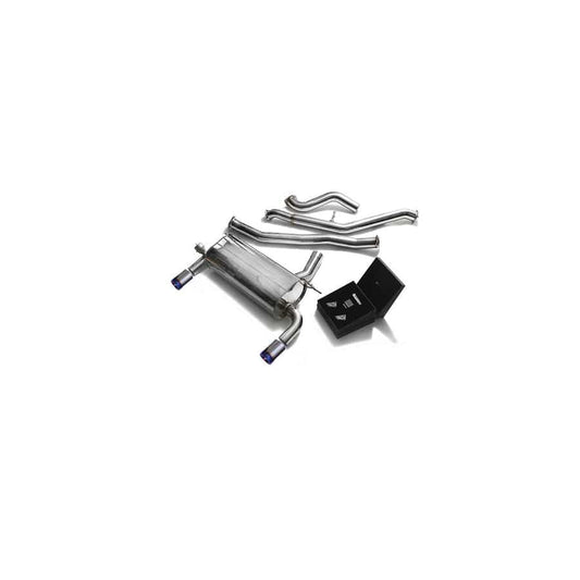 Armytrix BMF32-DS11B Valvetronic Exhaust System BMW 320i | 328i | 420i | 428i F3X 2014-2015 with Dual Blue Coated 3.5" | ML Performance UK UK Car Parts