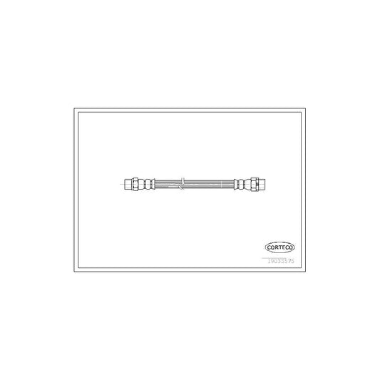 Corteco 19033575 Brake Hose For Bmw Z3 | ML Performance UK