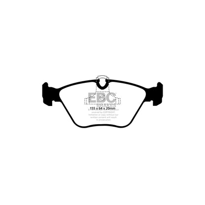 EBC PD04KF546 BMW E46 E85 E86 Bluestuff Front Brake Pad & Plain Disc Kit - ATE Caliper 2 | ML Performance UK Car Parts