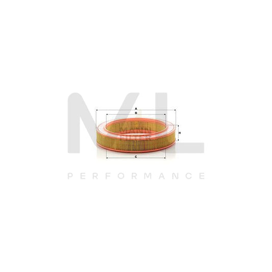 MANN-FILTER C 2846 Air Filter Filter Insert | ML Performance Car Parts