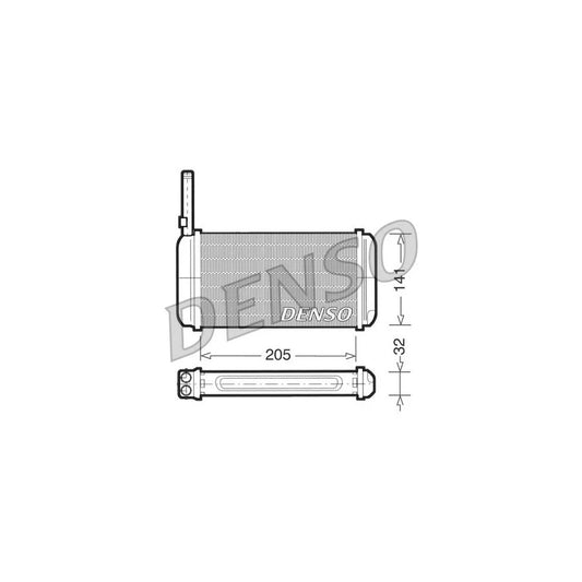 Denso DRR10002 Drr10002 Heater Matrix For Ford Fiesta Mk3 Hatchback (Gfj) | ML Performance UK